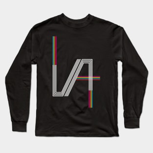 Eighties Vinyl Addict Long Sleeve T-Shirt